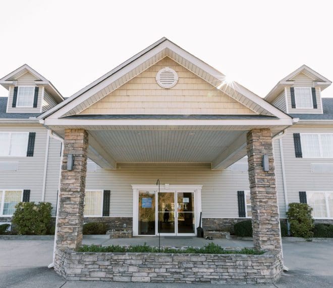 exterior entrance of Comfort Inn and Suites