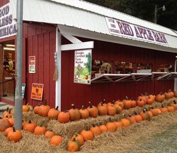 Red Apple Barn building