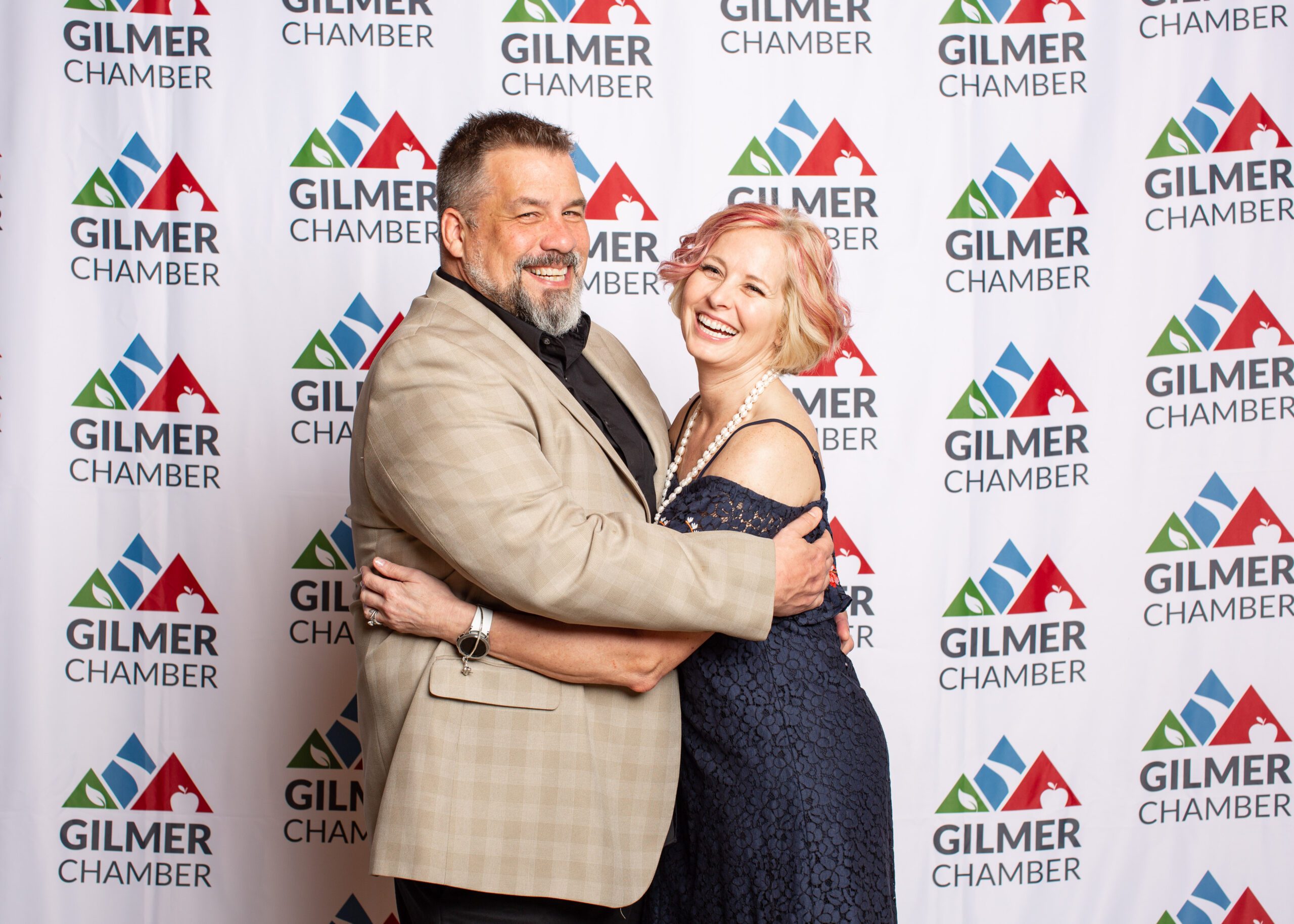Kim and Todd Adamson at 2023 gilmer chamber annual gala