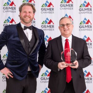 2022 Citizen of the Year: Trent Sanford with Ritchie Stone