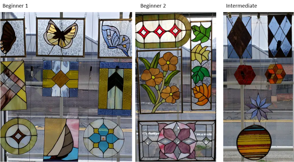 Stained glass with Warren Acree