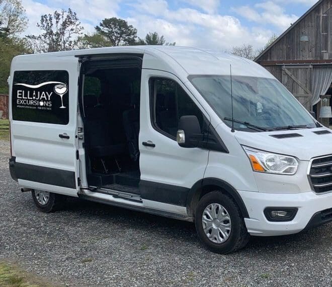 Ellijay Excursions transportation van