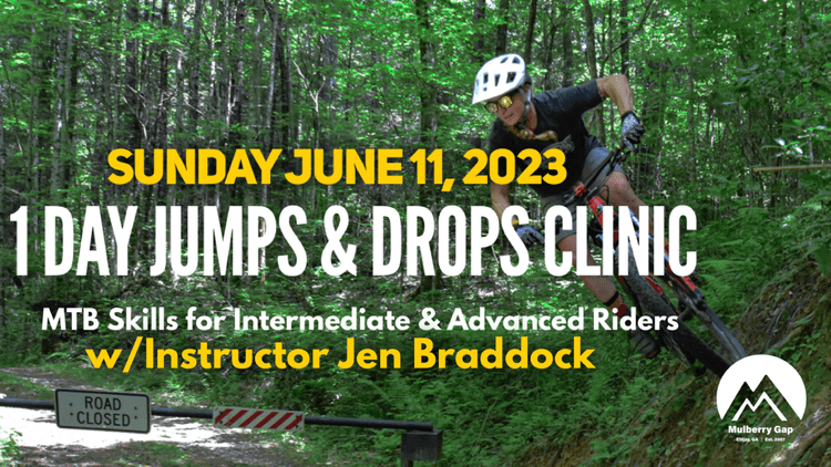 Mulberry Gap 1 day jumps and drops clinic graphic
