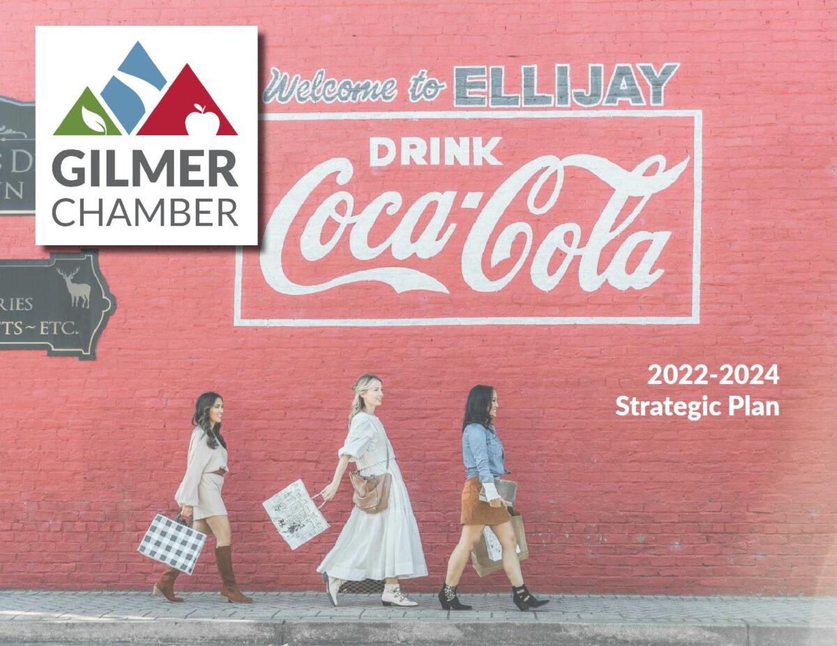 Gilmer Chamber Strategic Plan First Page