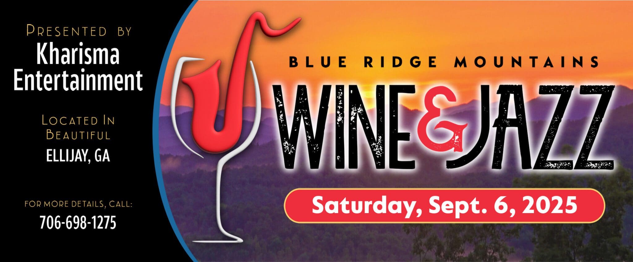 Photo inspiration: Visual Reference: 2025 Blue Ridge Mountains Wine Jazz Festival