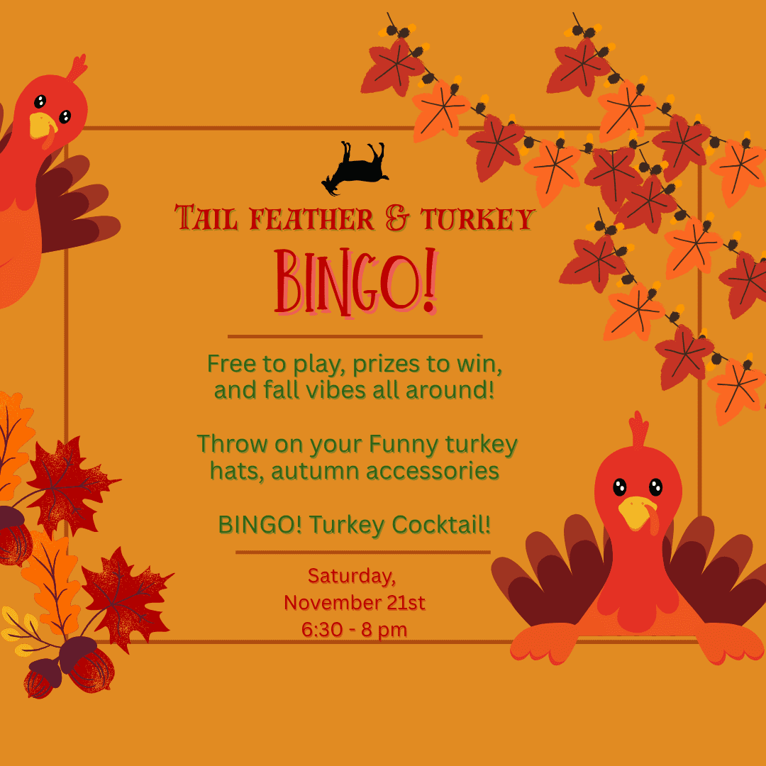 BINGO! at Fainting Goat Vineyards & Winery Graphic