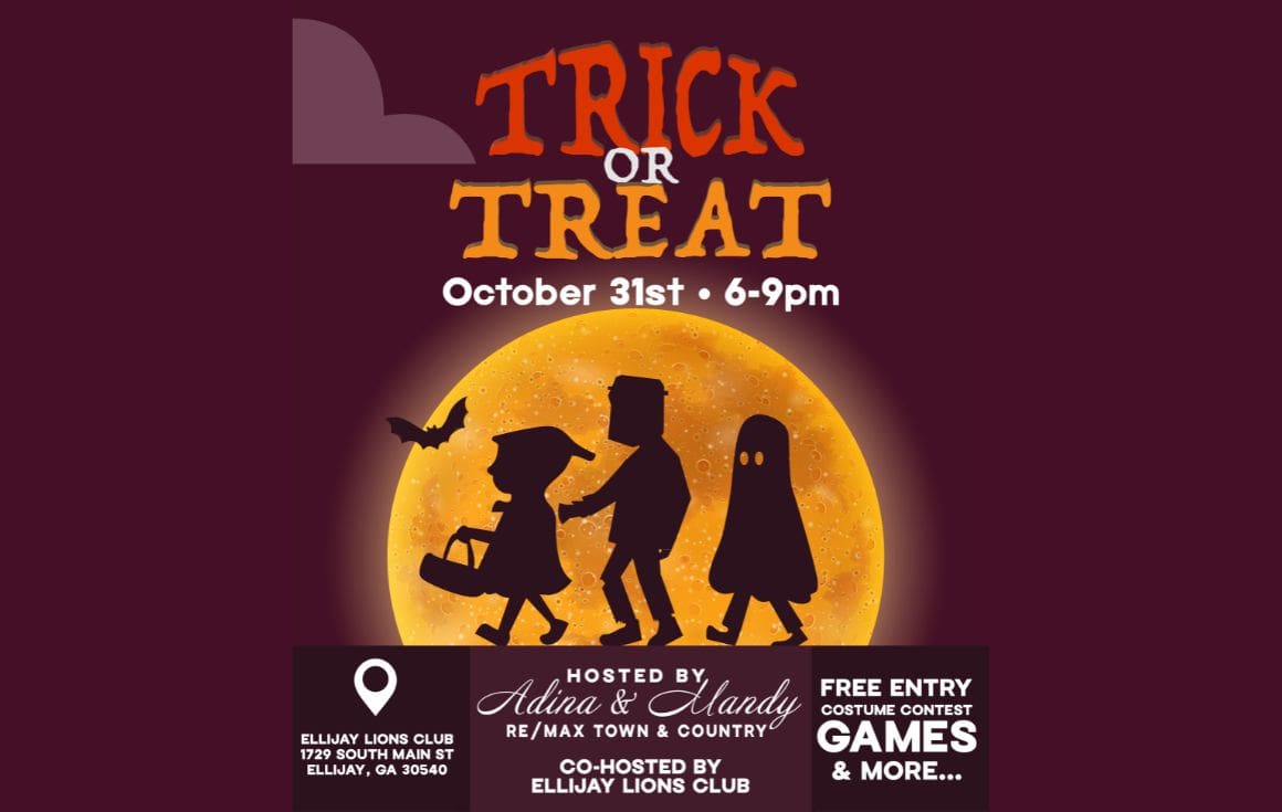 Trick or Treat with Ellijay Lions Club Graphic
